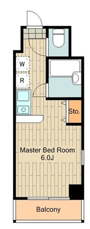 ヴェルドミール国立の物件間取画像